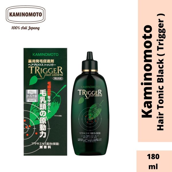 Kaminomoto Hair Tonic Black 180m