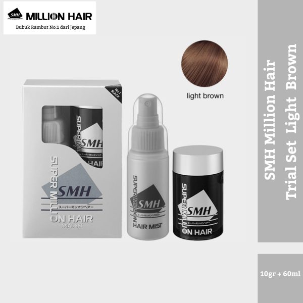 SMH Million Hair Trialset Light Brown
