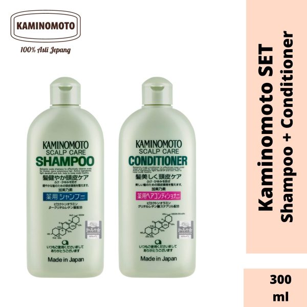 Set Kaminomoto Shampo and Conditioner