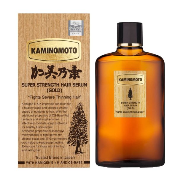 Kaminomoto Bundling Hair Tonic Gold & Shampoo - Image 2