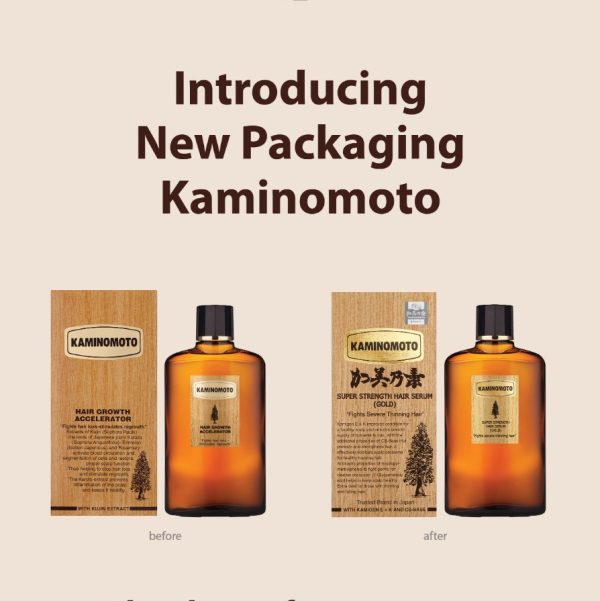 Kaminomoto Hair Tonic Gold 150ml - Image 2